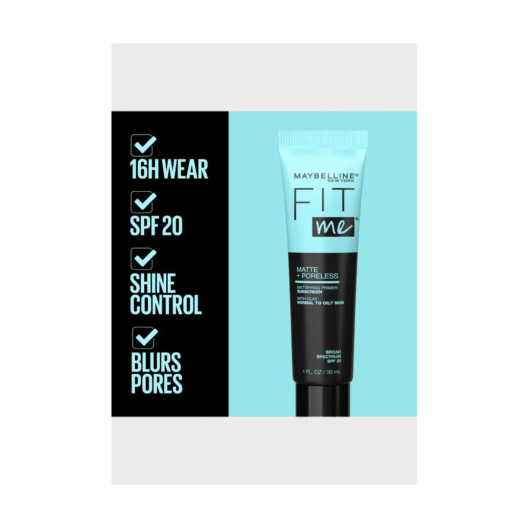 Maybelline Fit Me Matte + Poreless Mattifying Primer