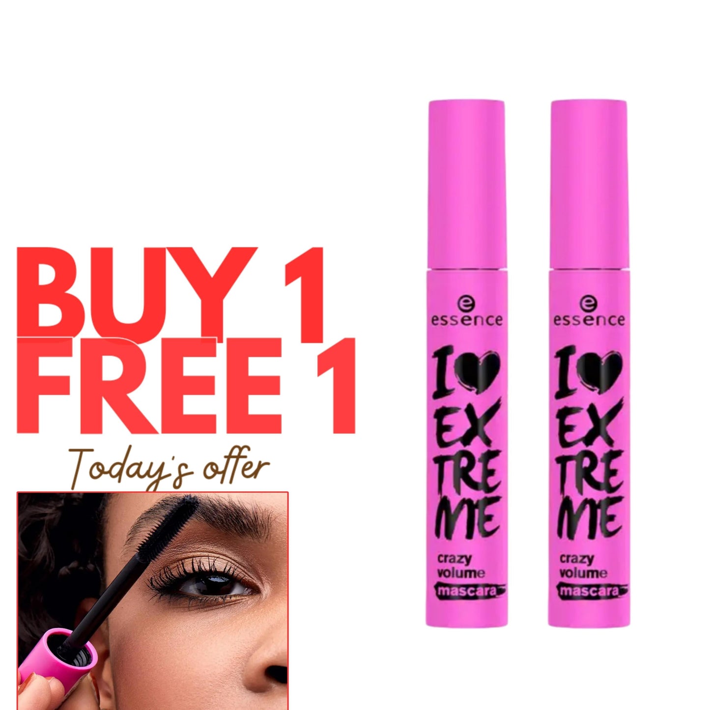 Buy one get one free Extreme Essence Mascara