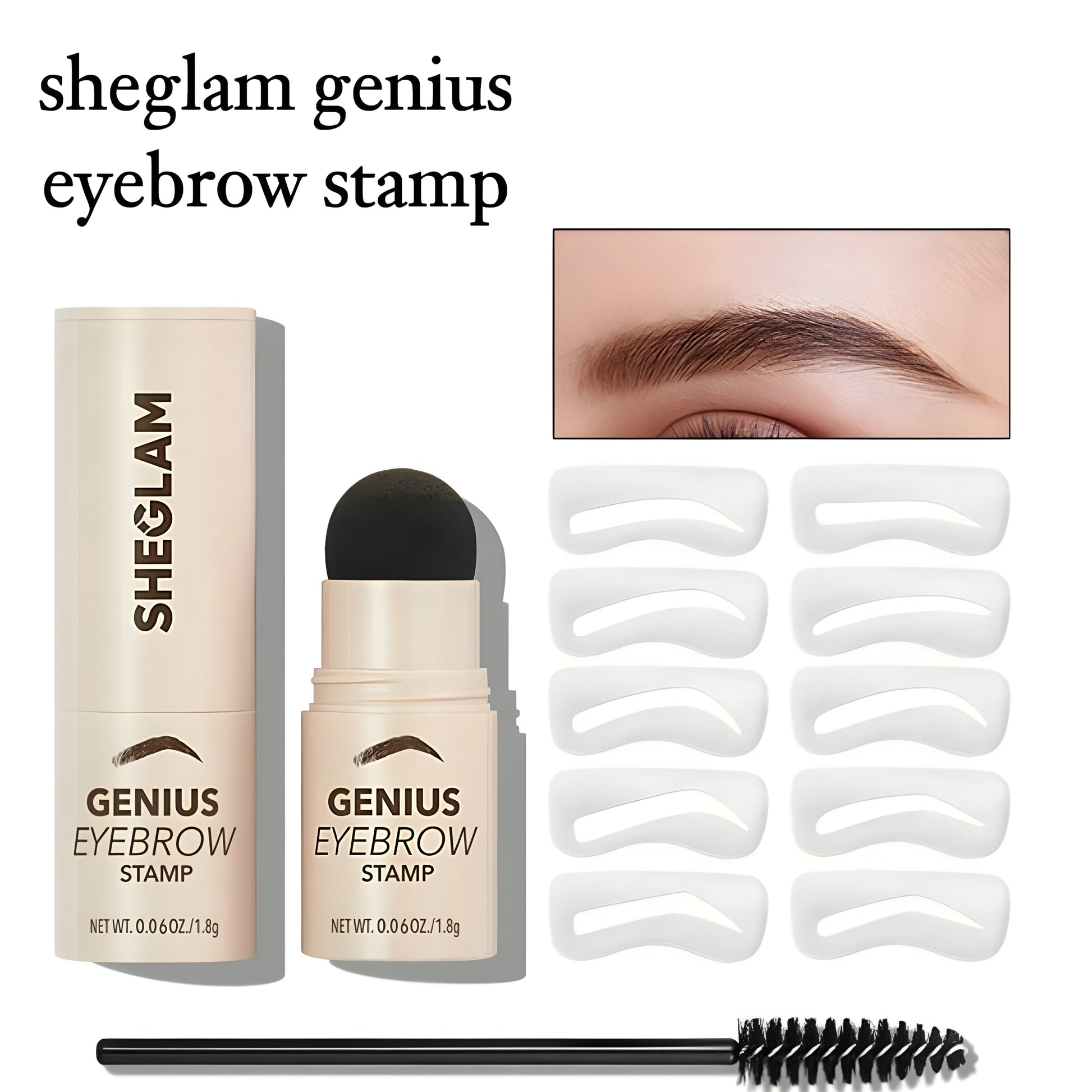 sheglam genius eyebrow stamp