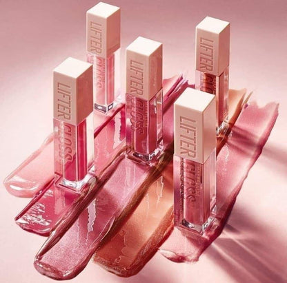 Buy 1 Get 2 Free ( 3 pieces ) Maybelline  Lifter Gloss - With Hyaluronic Acid, Hydrating Lip Gloss, Plumping Lip Balm