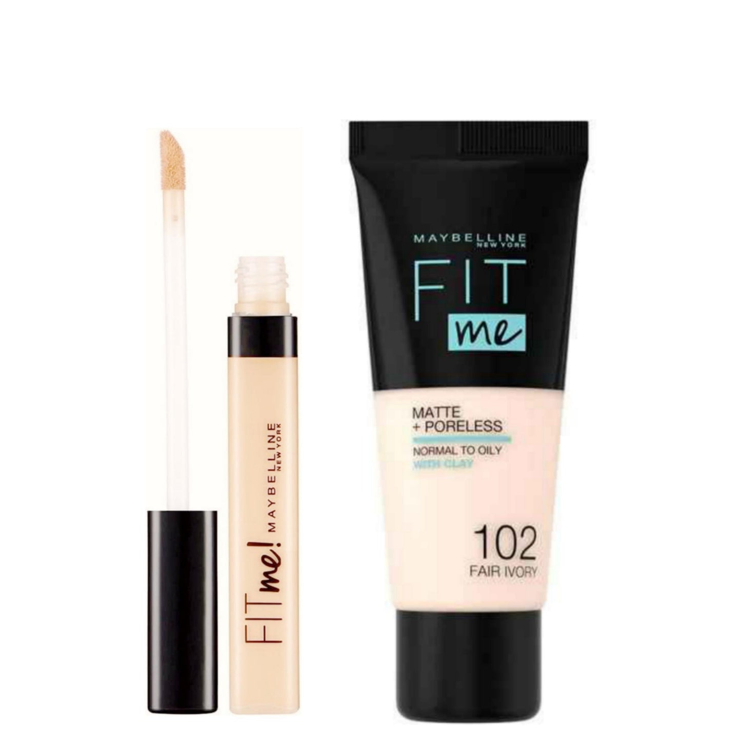 Buy 1 Get 1 Free Offer "2 pieces"  Fitme Foundation & Fitme Concealer