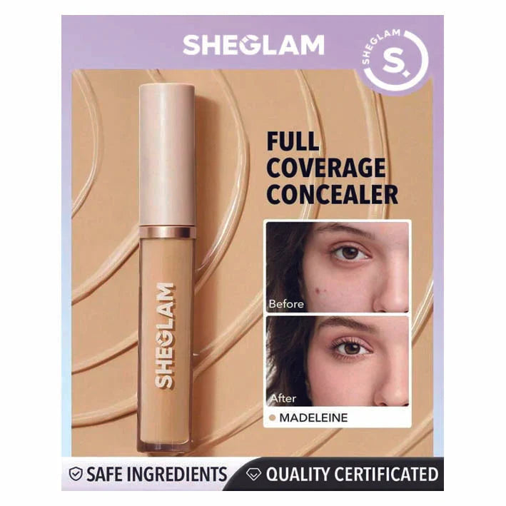 Buy 1 Get 1 Free Concealer Sheglam 12-Hr Full Coverage Matte Liquid